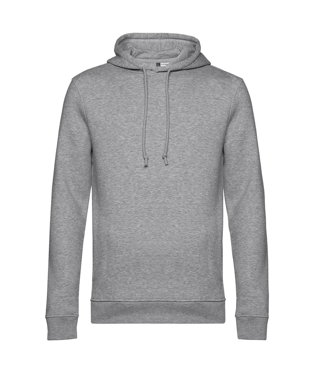  Organic Inspire Hooded_? in Farbe Heather Grey