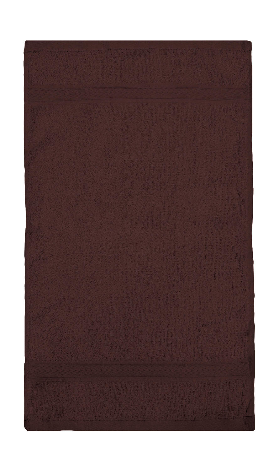  Rhine Guest Towel 30x50 cm in Farbe Chocolate