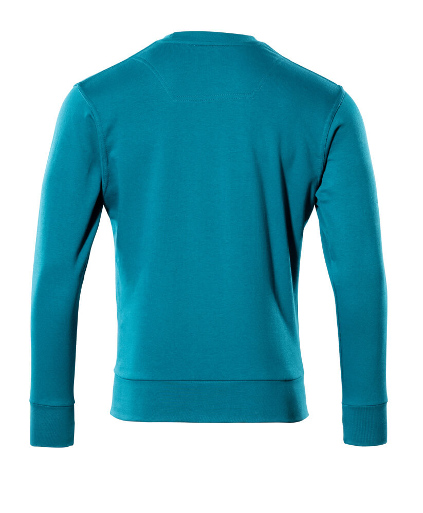 Sweatshirt CROSSOVER Sweatshirt in Farbe Petroleum