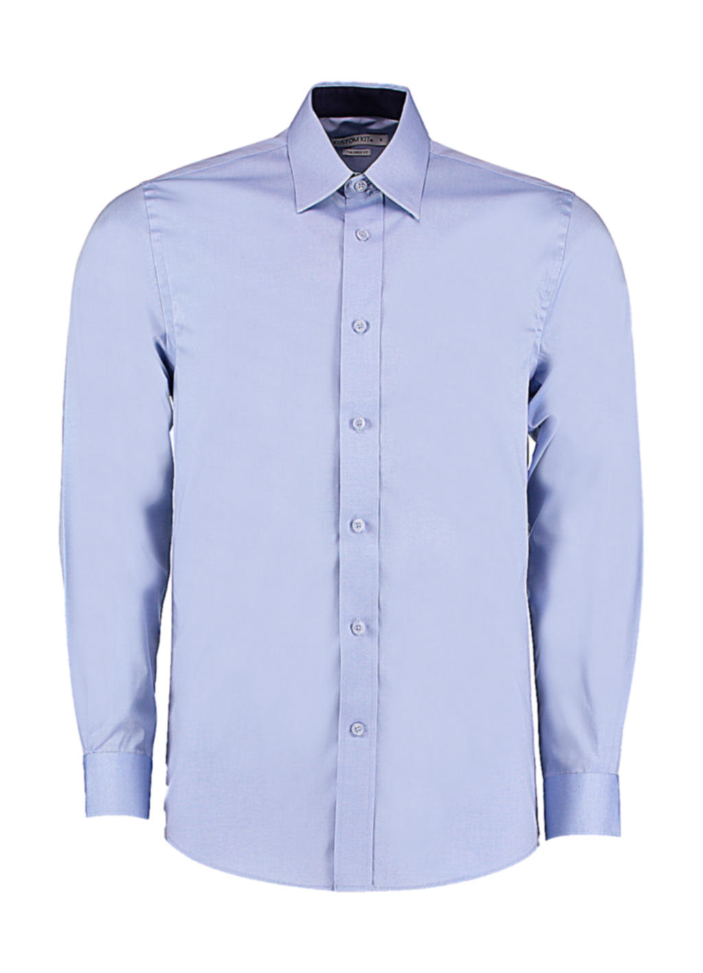  Tailored Fit Premium Contrast Oxford Shirt in Farbe Light Blue/Navy