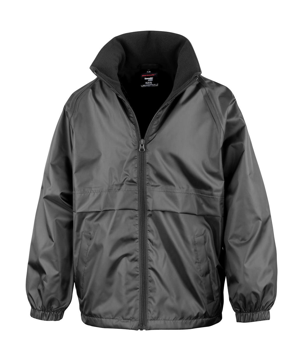  CORE Junior Microfleece Lined Jacket in Farbe Black