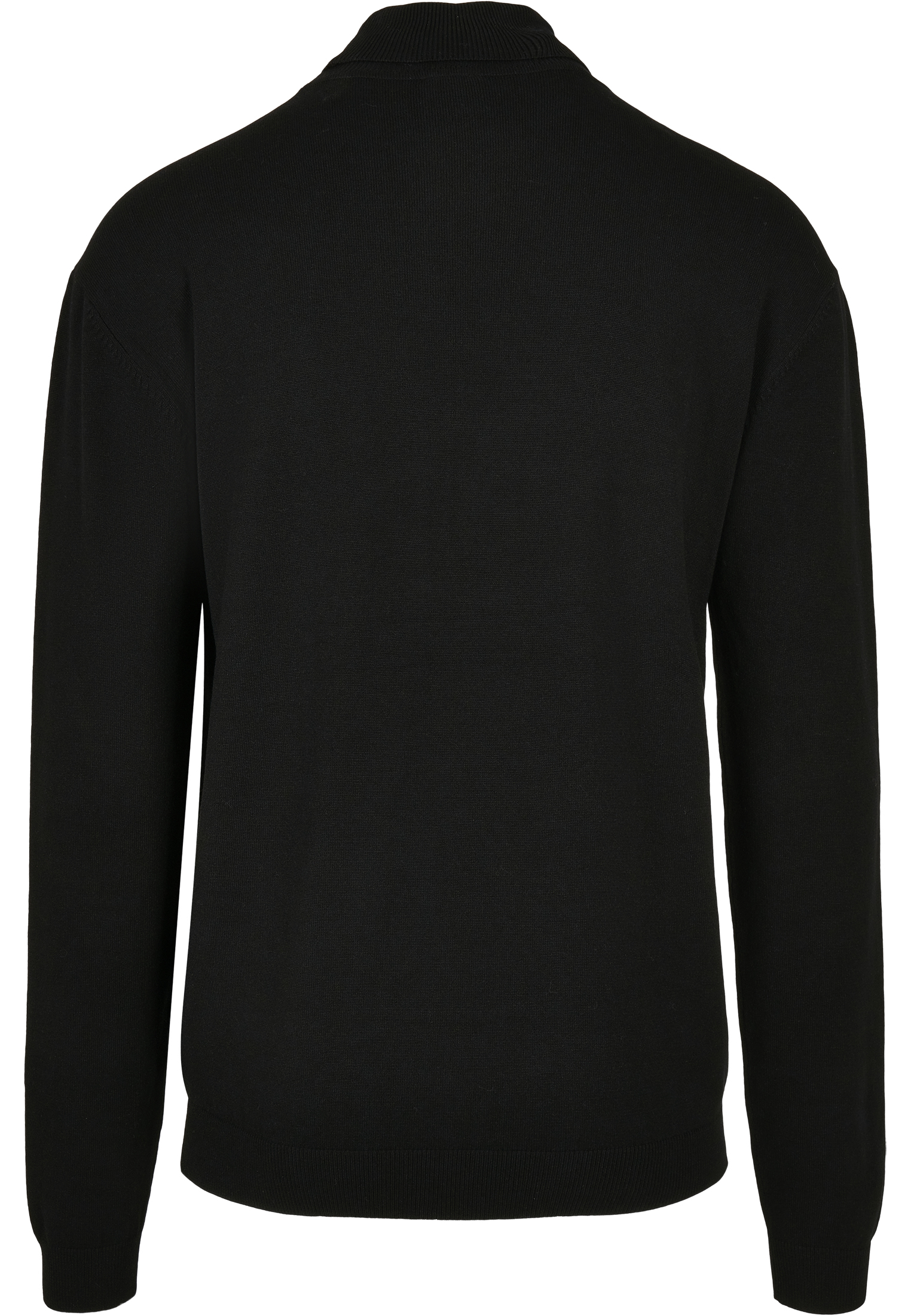 Crewnecks Basic Turtleneck Sweater in Farbe black