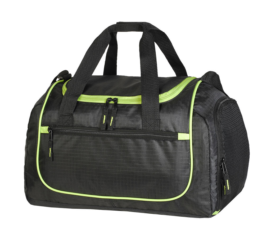  Piraeus Sports Holdall in Farbe Black/Lime Green