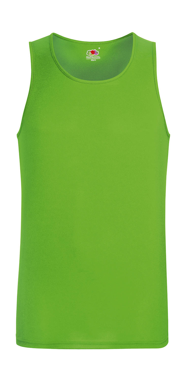  Performance Vest in Farbe Lime Green