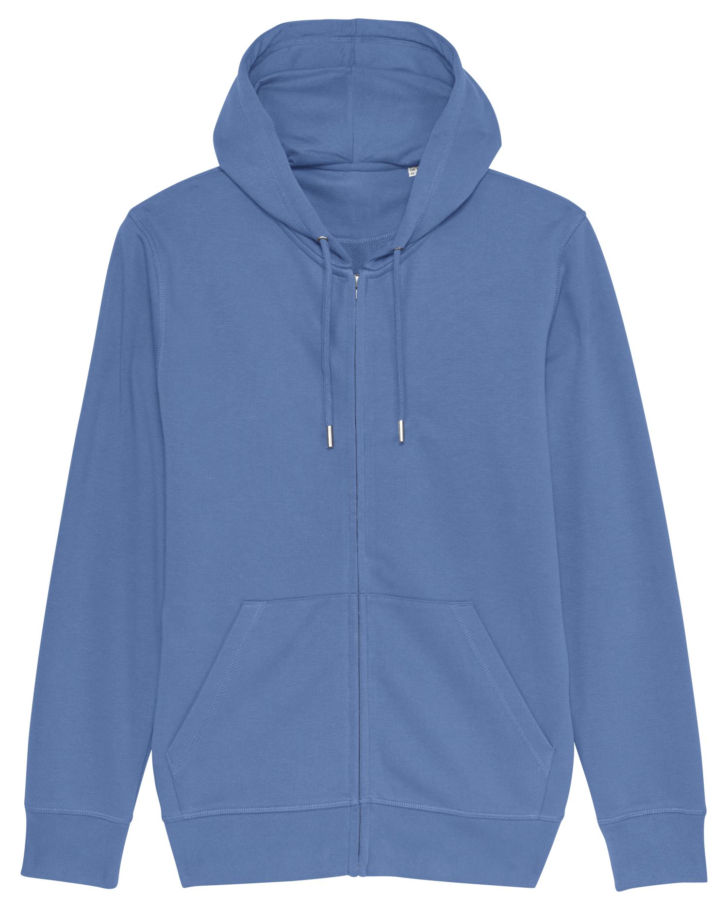 Zip-thru sweatshirts Connector in Farbe Bright Blue