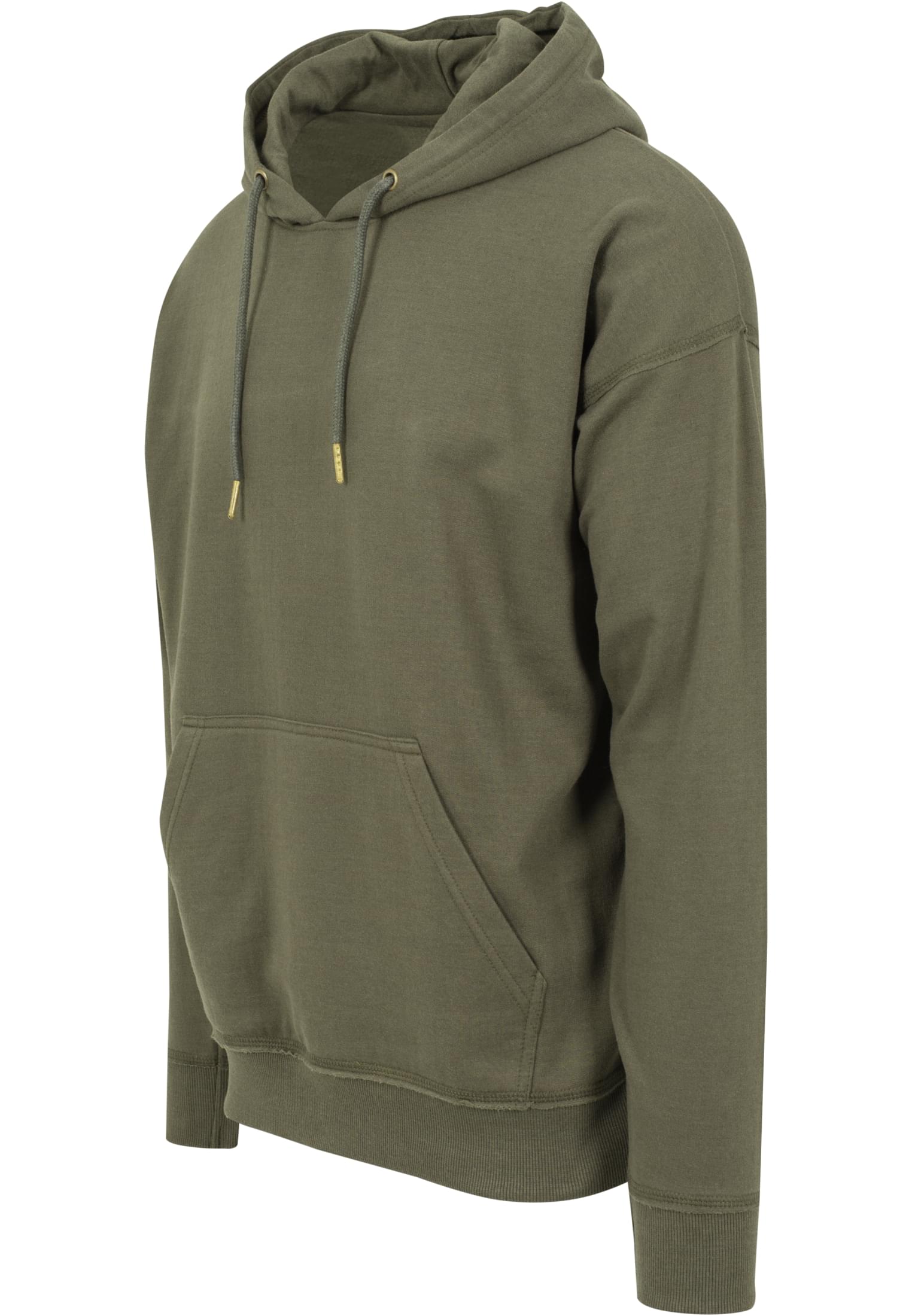 Hoodies Oversized Sweat Hoody in Farbe olive