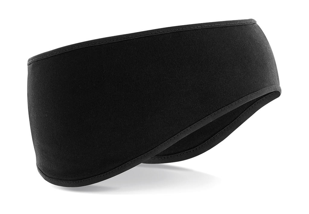  Softshell Sports Tech Headband in Farbe Black