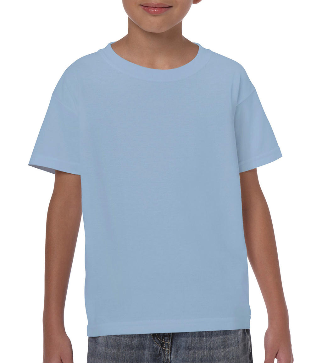  Heavy Cotton Youth T-Shirt in Farbe Light Blue