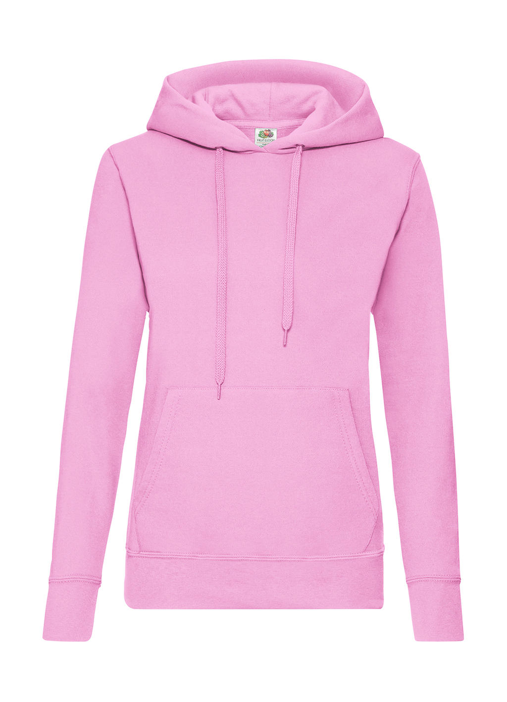  Ladies Classic Hooded Sweat in Farbe Light Pink