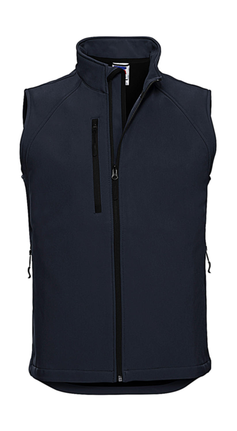  Softshell Gilet in Farbe French Navy