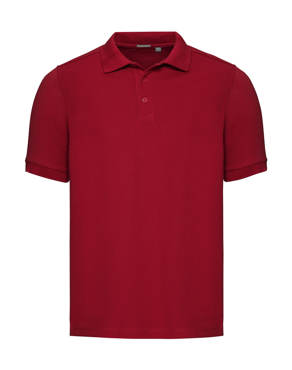  Mens Tailored Stretch Polo in Farbe Classic Red