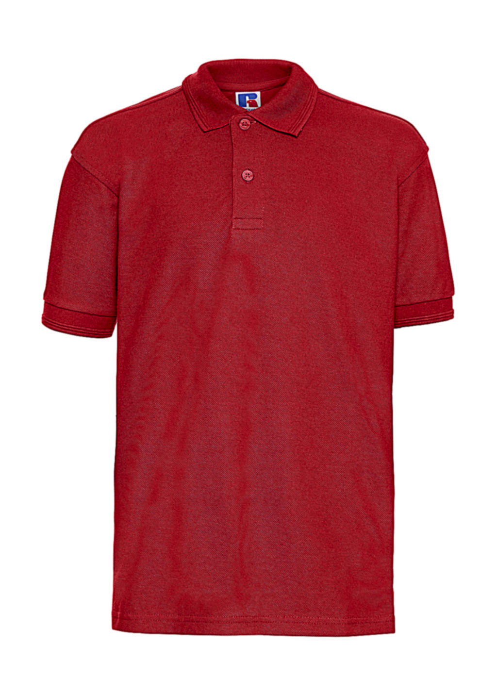  Kids Hardwearing Polycotton Polo in Farbe Bright Red