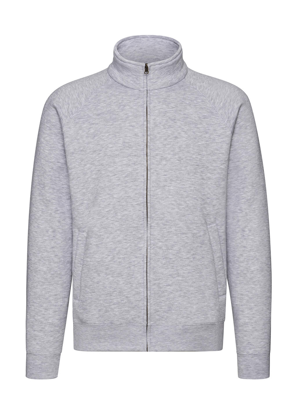  Premium Sweat Jacket in Farbe Heather Grey