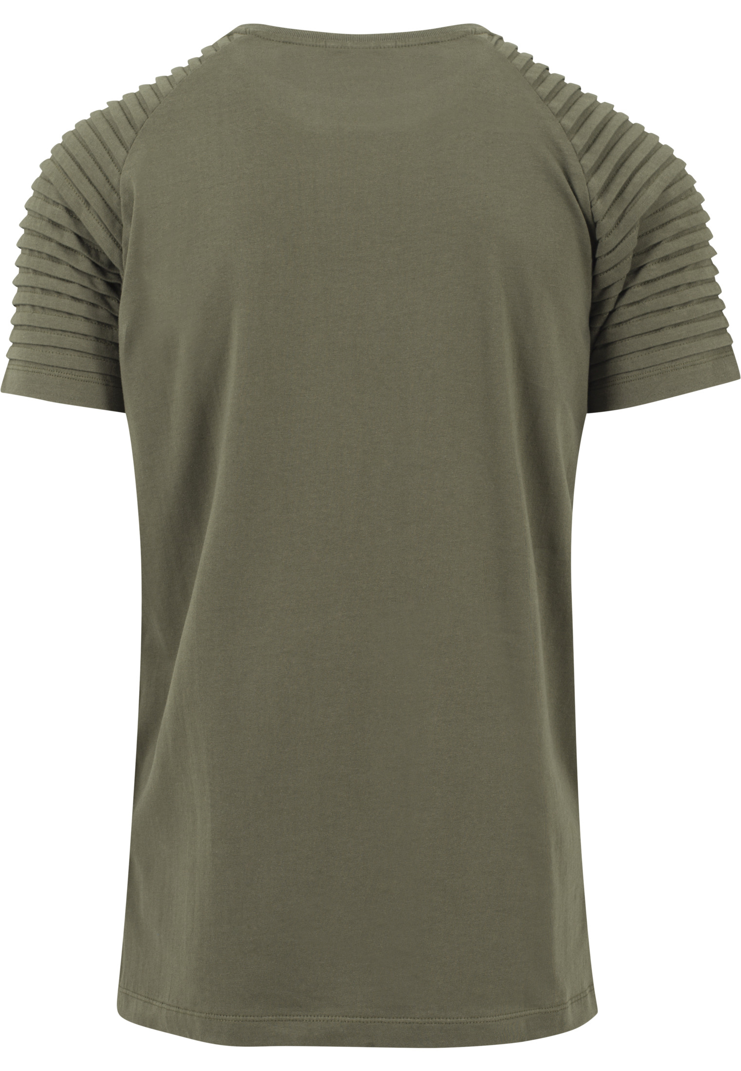 T-Shirts Pleat Raglan Tee in Farbe olive