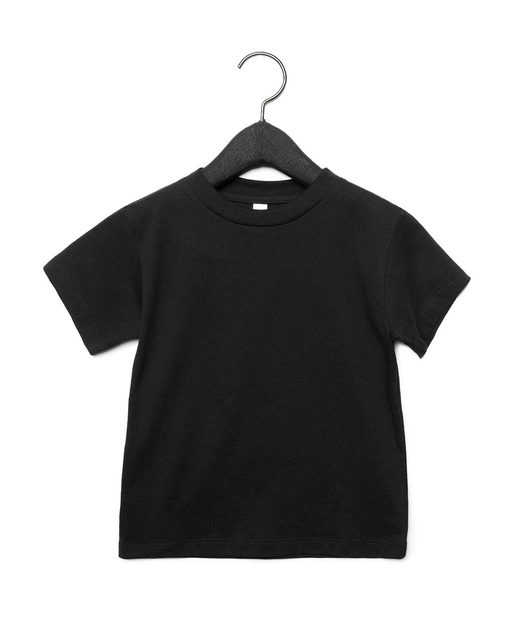  Toddler Jersey Short Sleeve Tee in Farbe Black