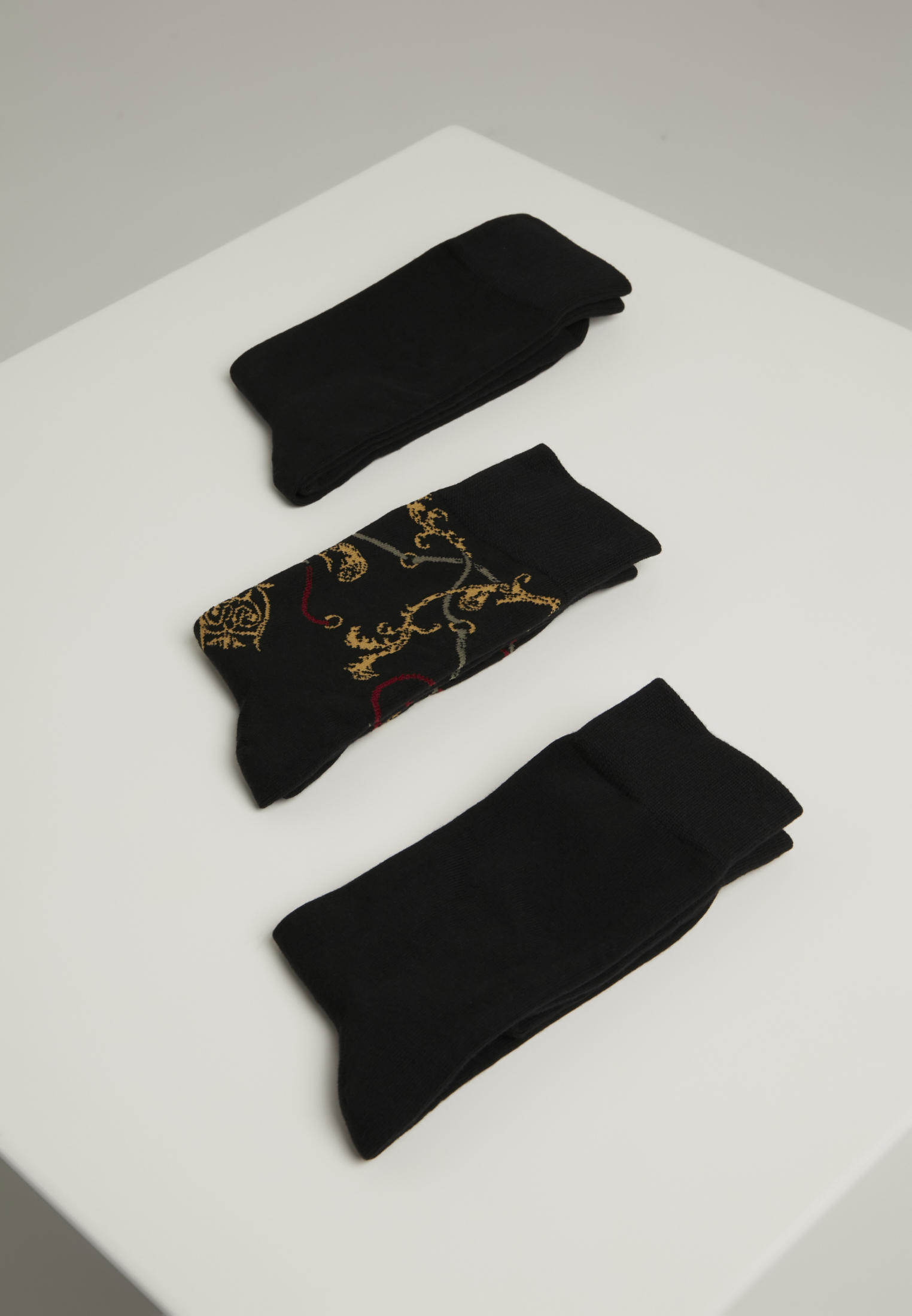 W?sche/Socken Luxury Socks Set in Farbe black