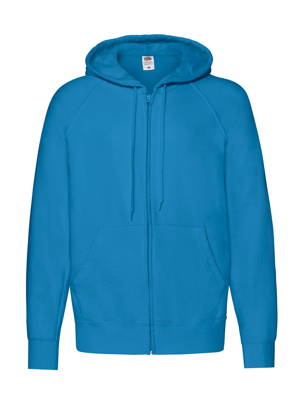  Lightweight Hooded Sweat Jacket in Farbe Azure Blue