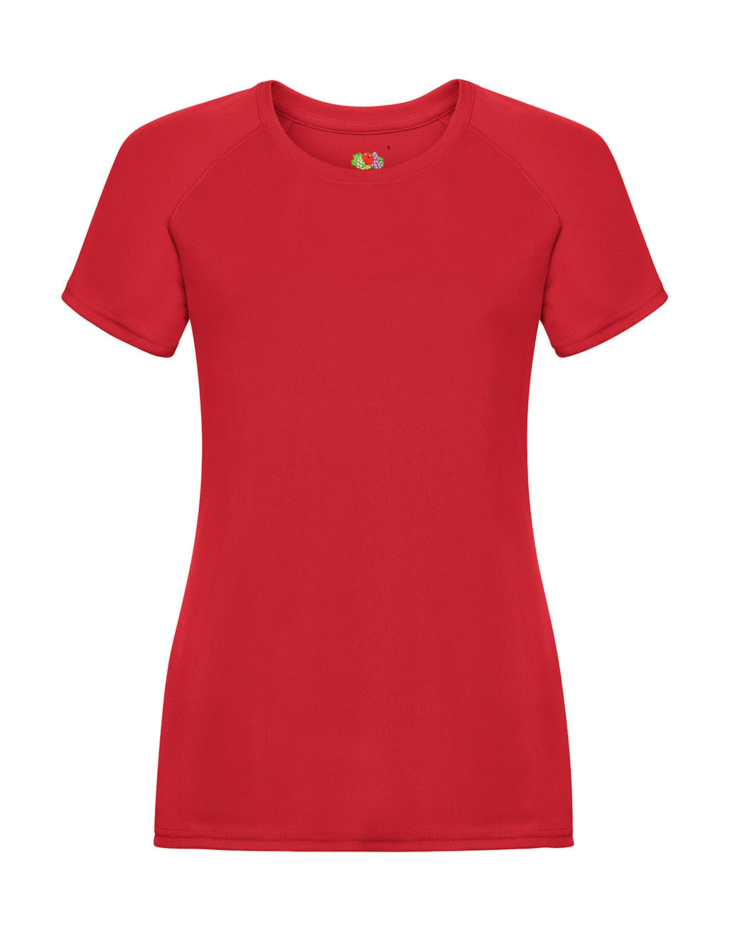  Ladies Performance T in Farbe Red