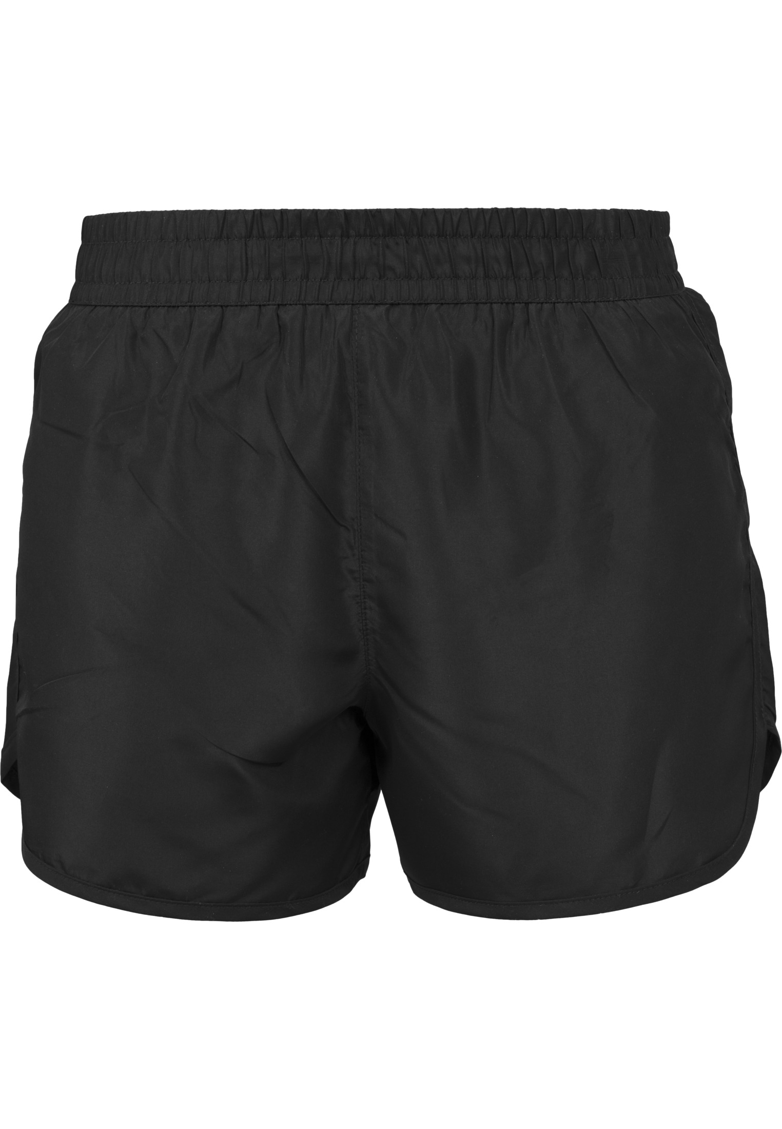 Athleisure Ladies Sports Shorts in Farbe black