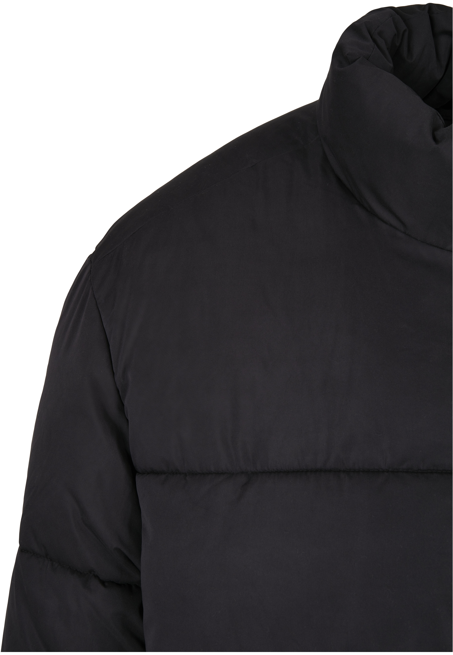 Winter Jacken Cropped Puffer Jacket in Farbe black