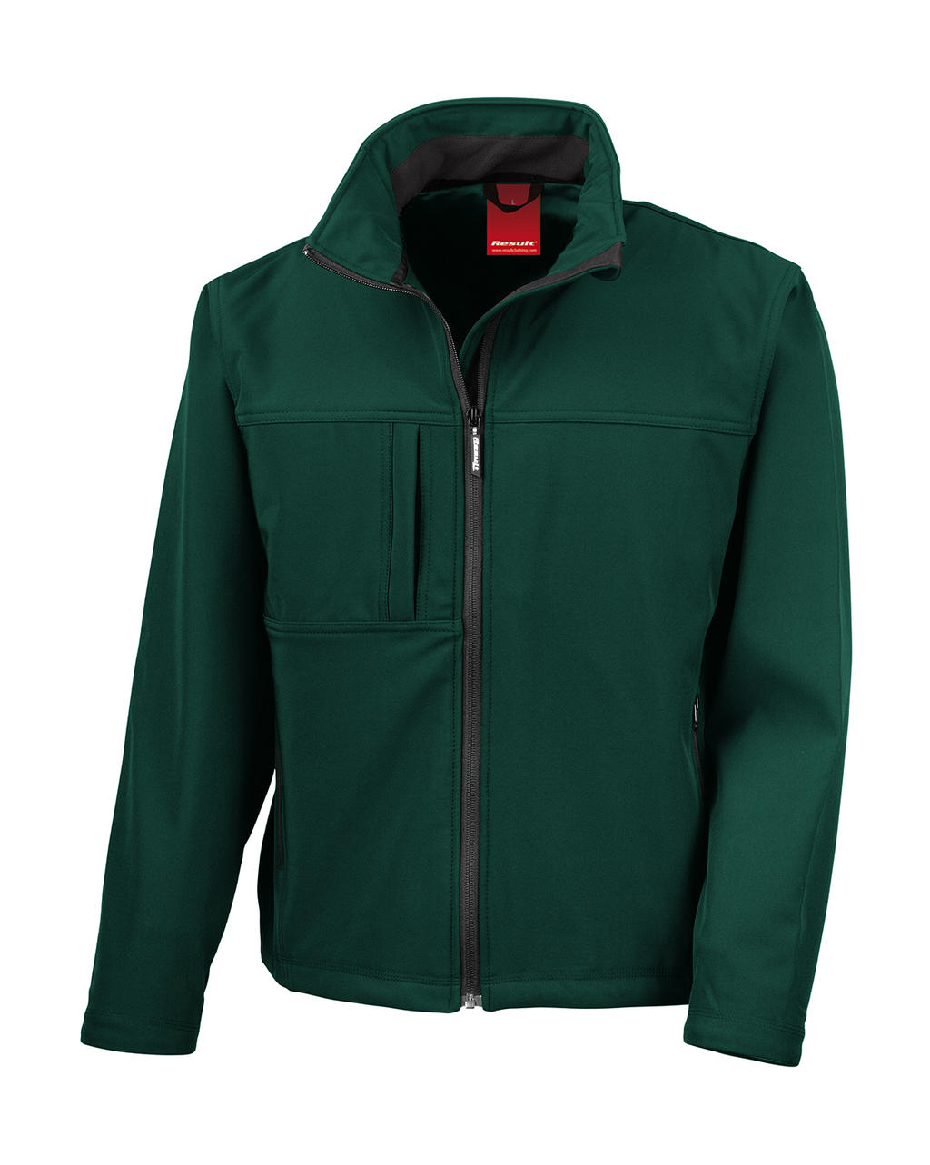  Mens Classic Softshell Jacket in Farbe Bottle Green