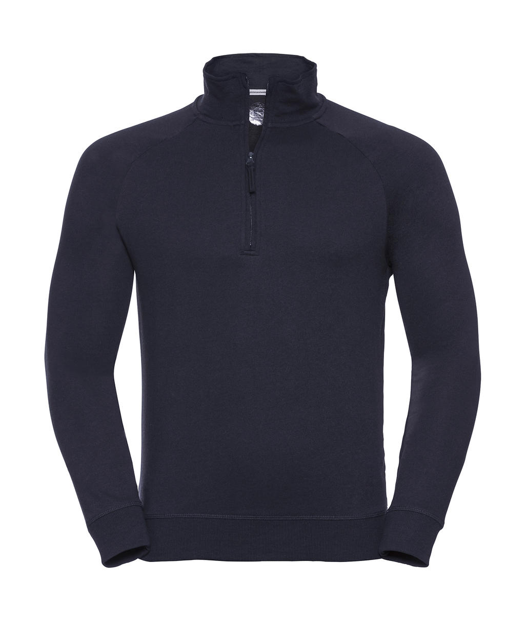  Mens HD 1/4 Zip Sweat in Farbe French Navy