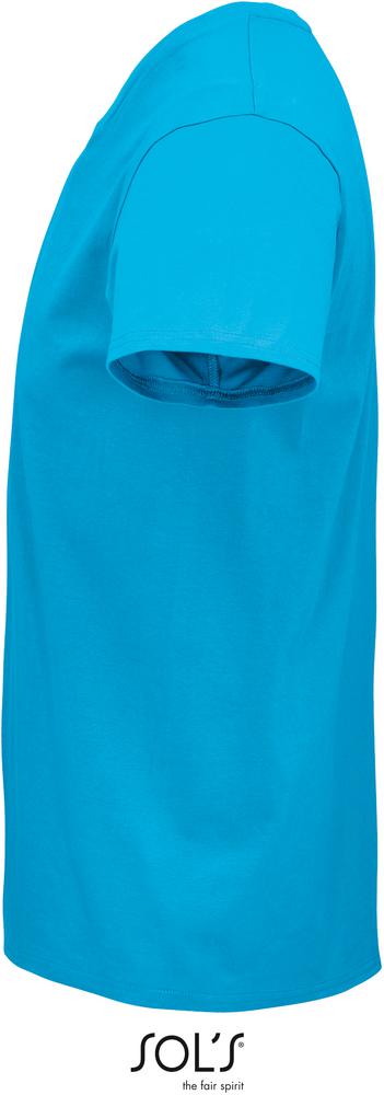 T-Shirt Pioneer Men Herren-Rundhals-T-Shirt Aus Jersey, Fitted in Farbe aqua