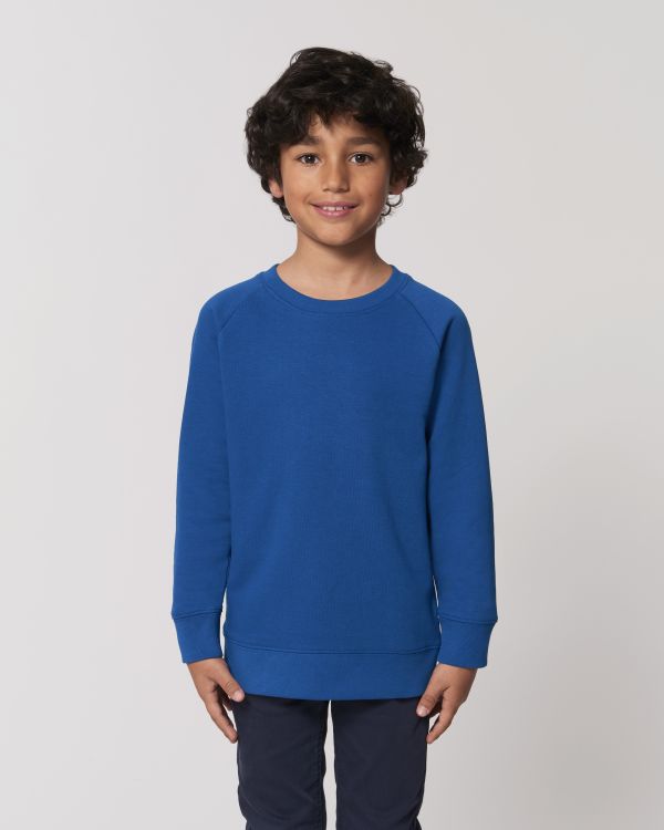 Kids Sweatshirt Mini Scouter in Farbe Majorelle Blue