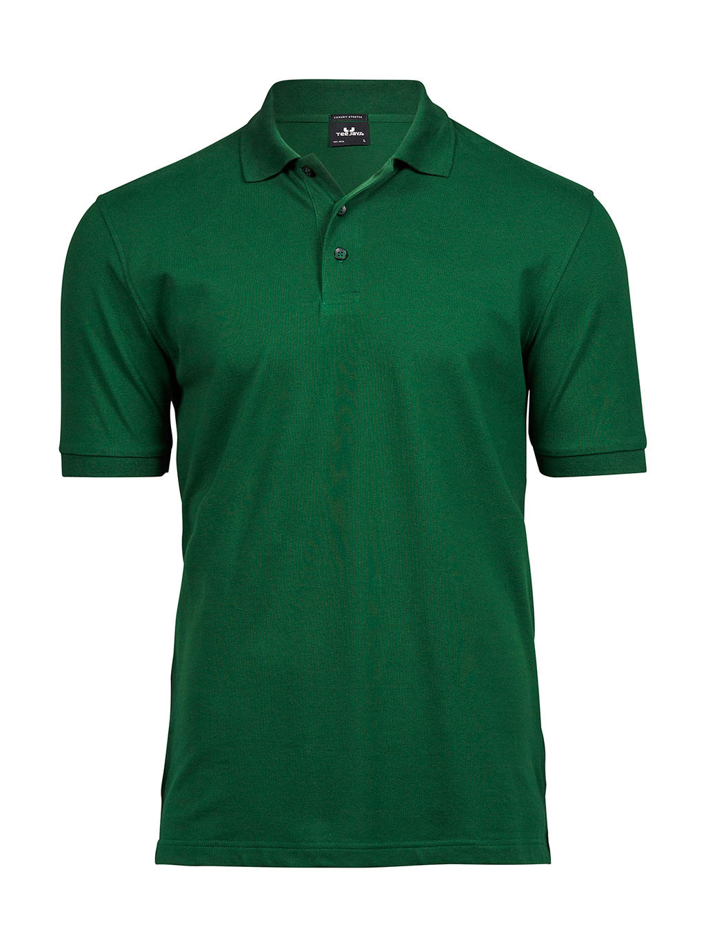  Luxury Stretch Polo in Farbe Forest Green