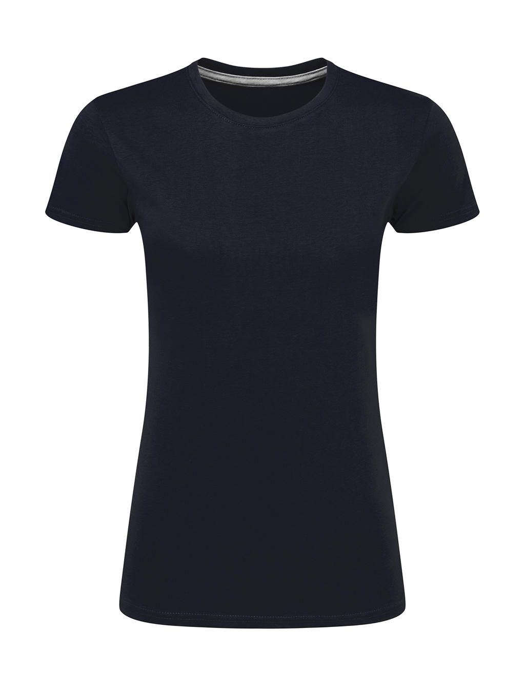  Ladies Perfect Print Tagless Tee in Farbe Navy