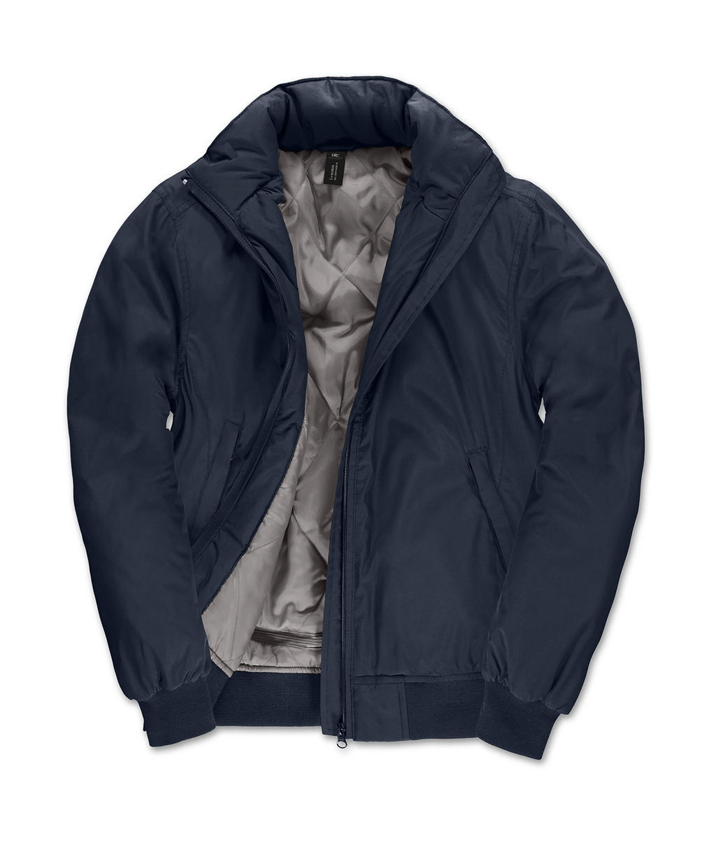  Crew Bomber/women Jacket in Farbe Navy/Warm Grey