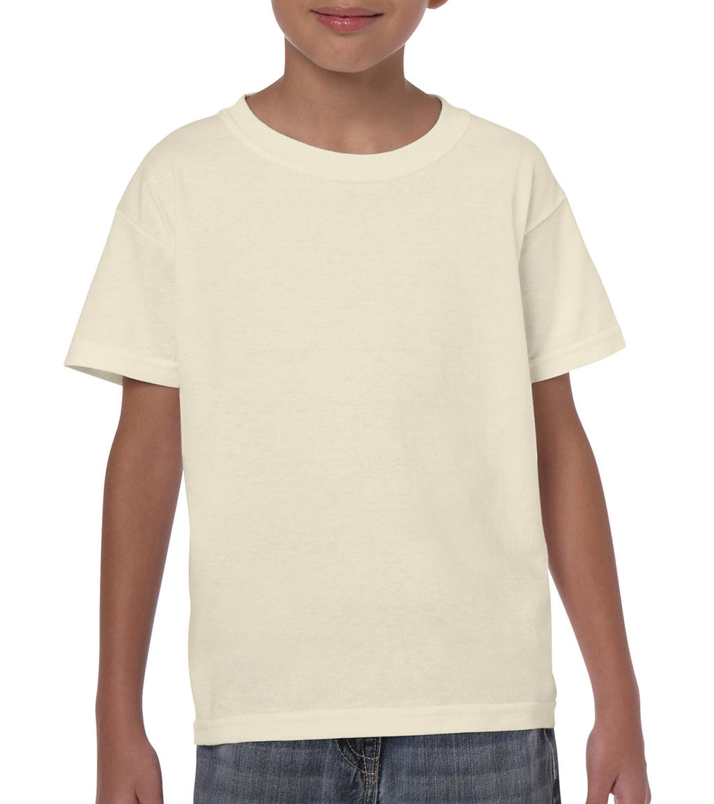  Heavy Cotton Youth T-Shirt in Farbe Natural