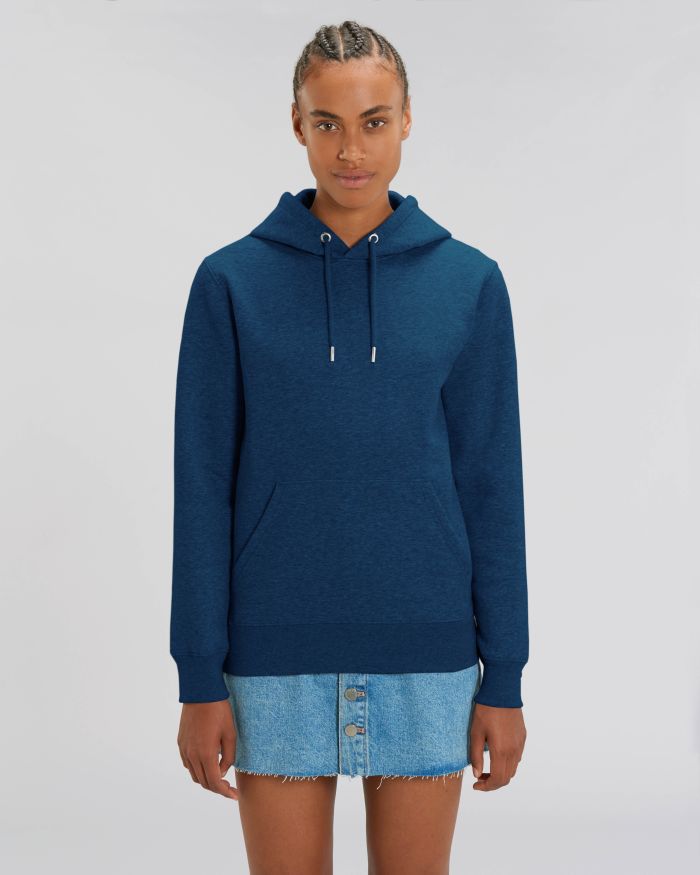 Hoodie sweatshirts Cruiser in Farbe Black Heather Blue
