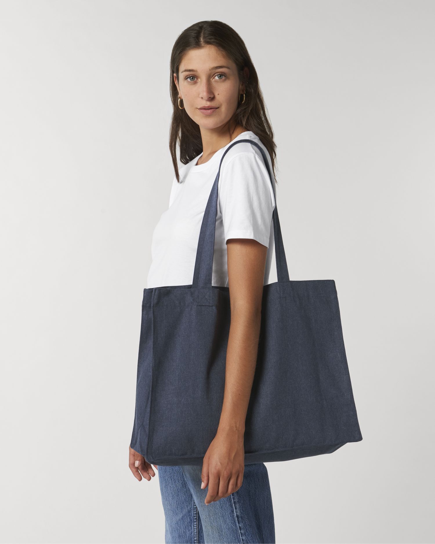 Tasche Shopping Bag in Farbe Midnight Blue