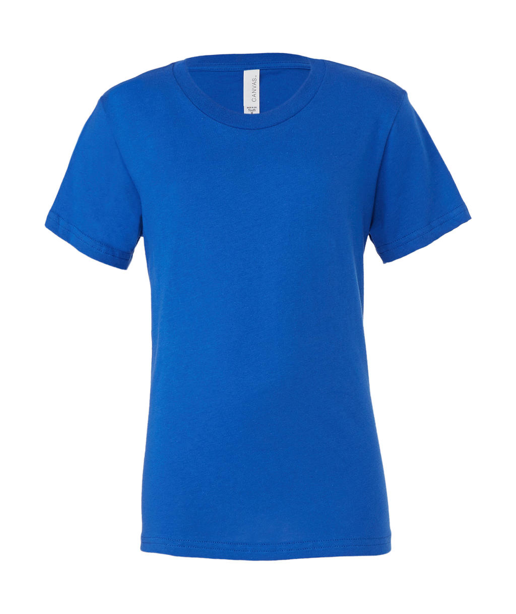  Youth Jersey Short Sleeve Tee in Farbe True Royal