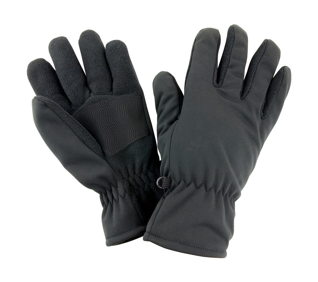  Softshell Thermal Glove in Farbe Black
