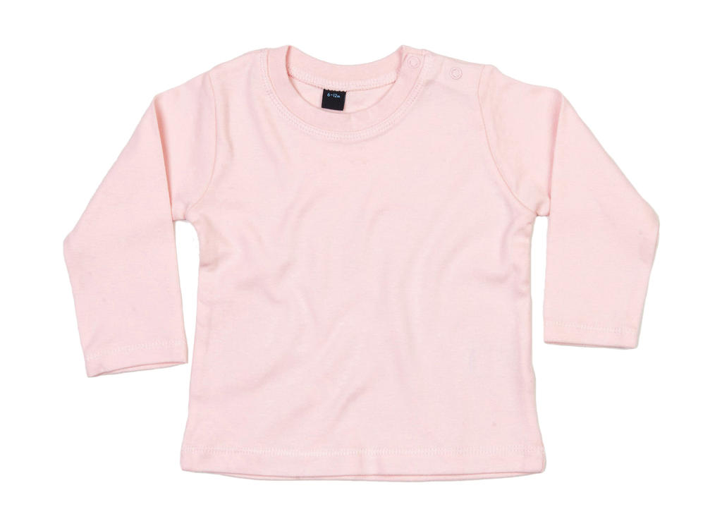  Baby Longsleeve Top in Farbe Powder Pink