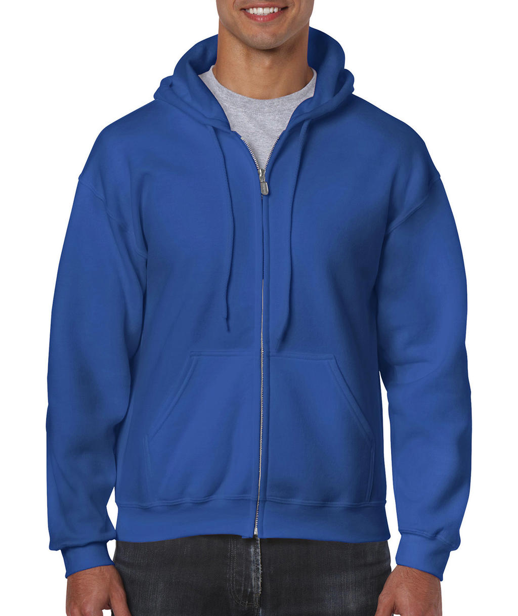  Heavy Blend Adult Full Zip Hooded Sweat in Farbe Royal
