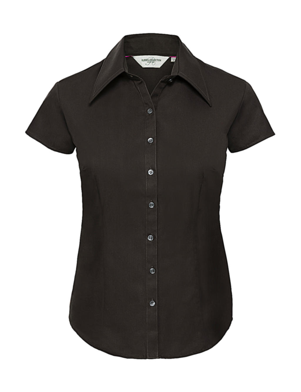  Ladies Tencel? Fitted Shirt in Farbe Chocolate
