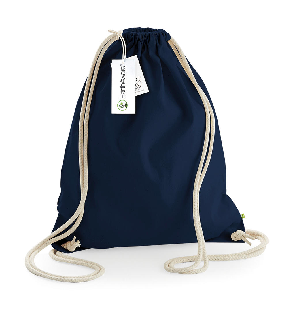  EarthAware? Organic Gymsac in Farbe French Navy