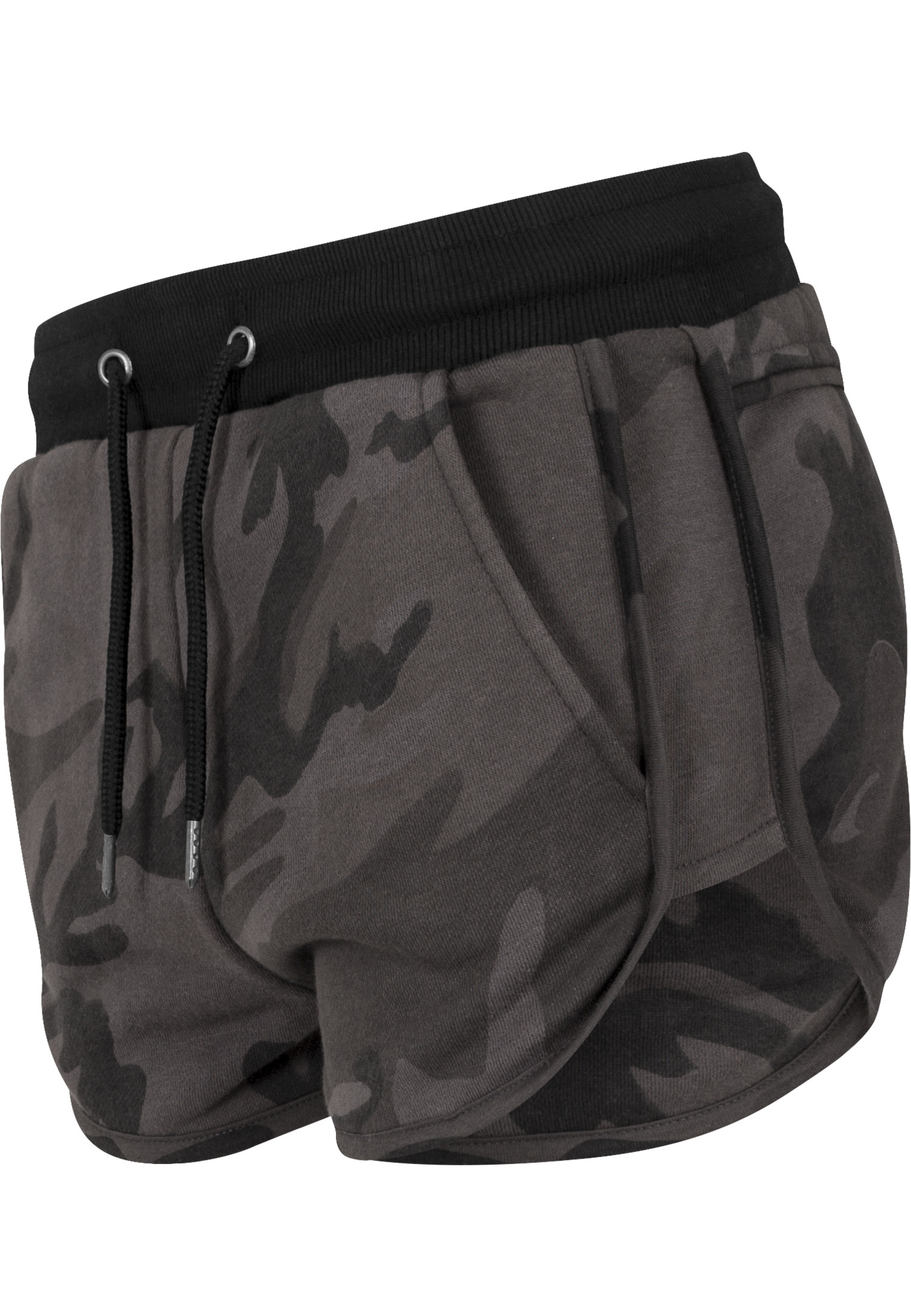 Kurze Hosen Ladies Camo Hotpants in Farbe dark camo/blk