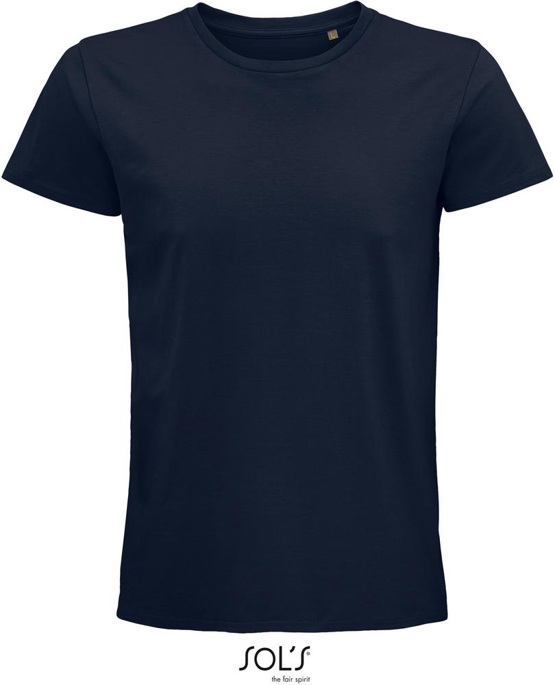 T-Shirt Pioneer Men Herren-Rundhals-T-Shirt Aus Jersey, Fitted in Farbe french navy