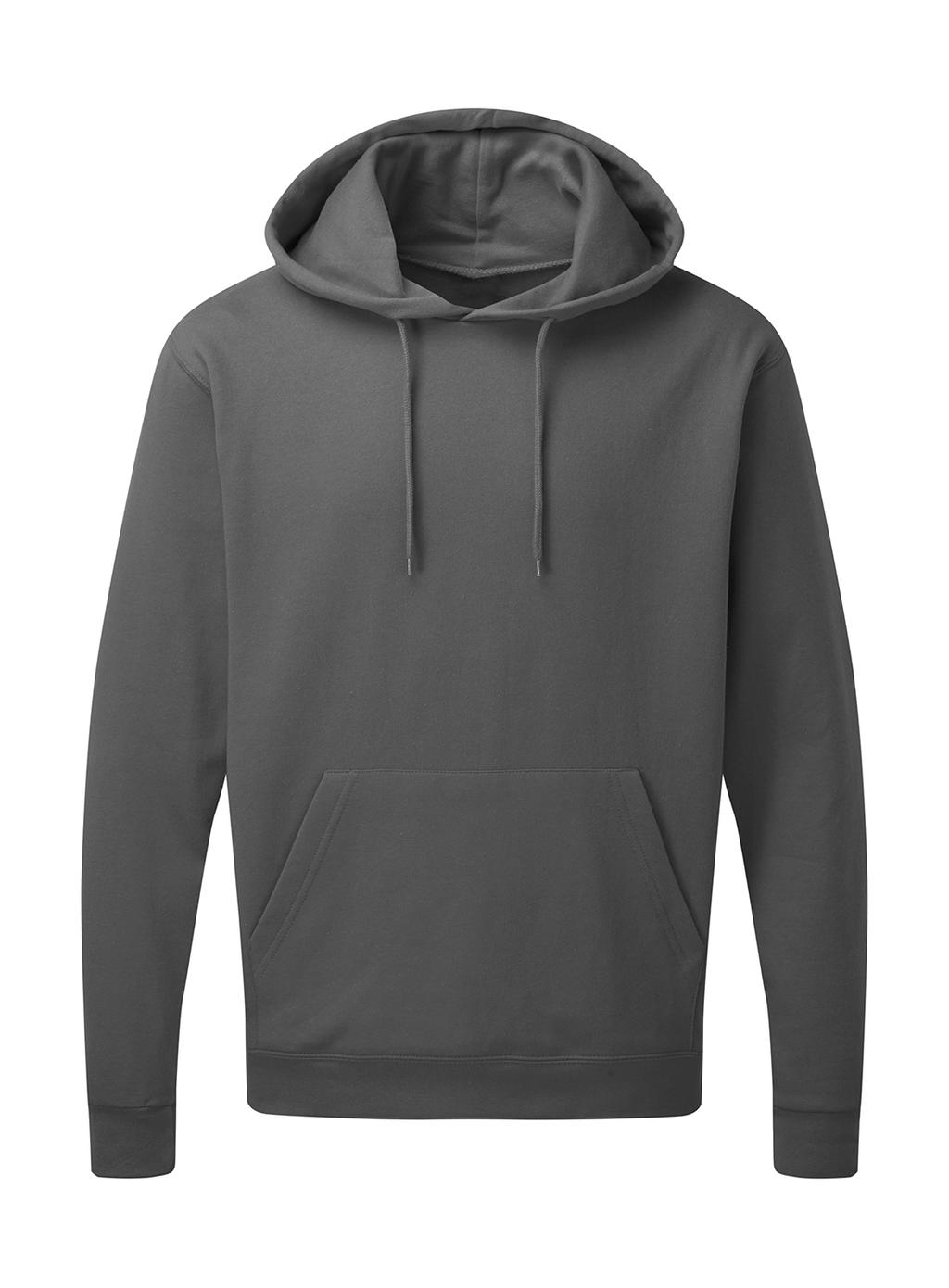  Mens Hooded Sweatshirt in Farbe Grey
