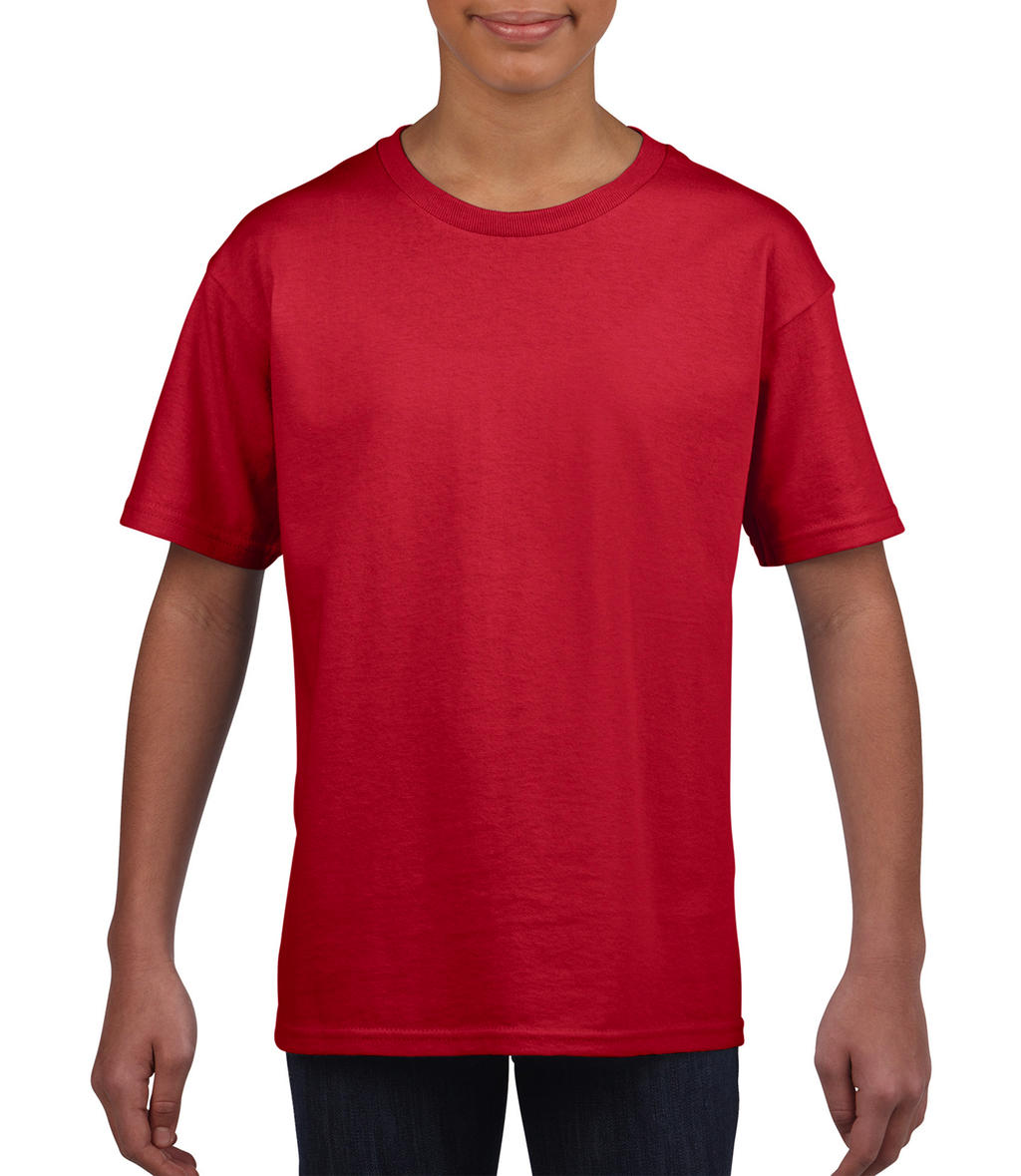  Softstyle? Youth T-Shirt in Farbe Red