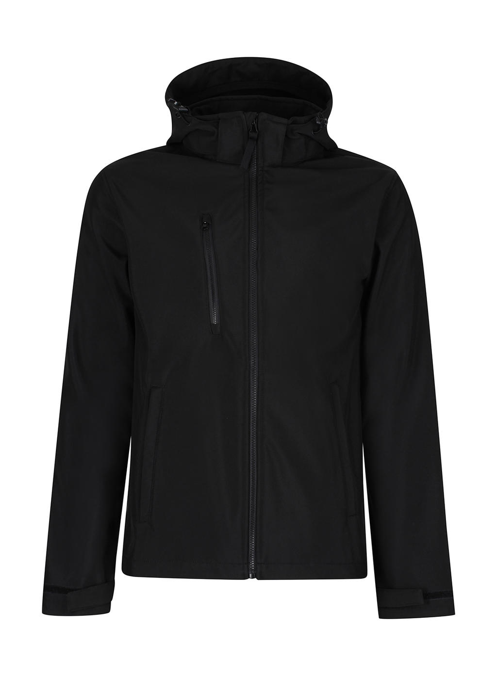  Venturer 3-Layer Hooded Softshell Jacket in Farbe Black
