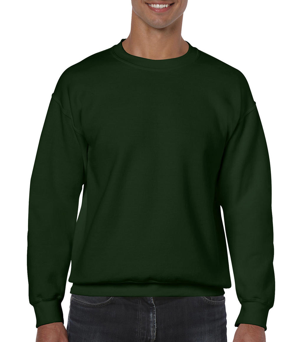  Heavy Blend Adult Crewneck Sweat in Farbe Forest Green