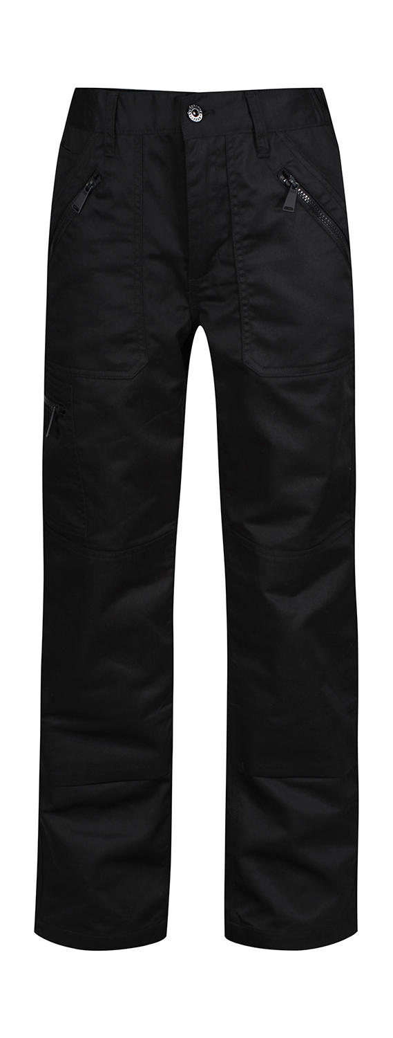  Womens Pro Action Trousers (Short) in Farbe Black