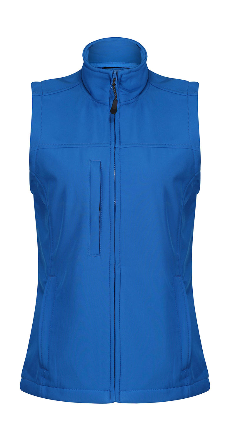  Ladies Flux Softshell Bodywarmer in Farbe Oxford Blue