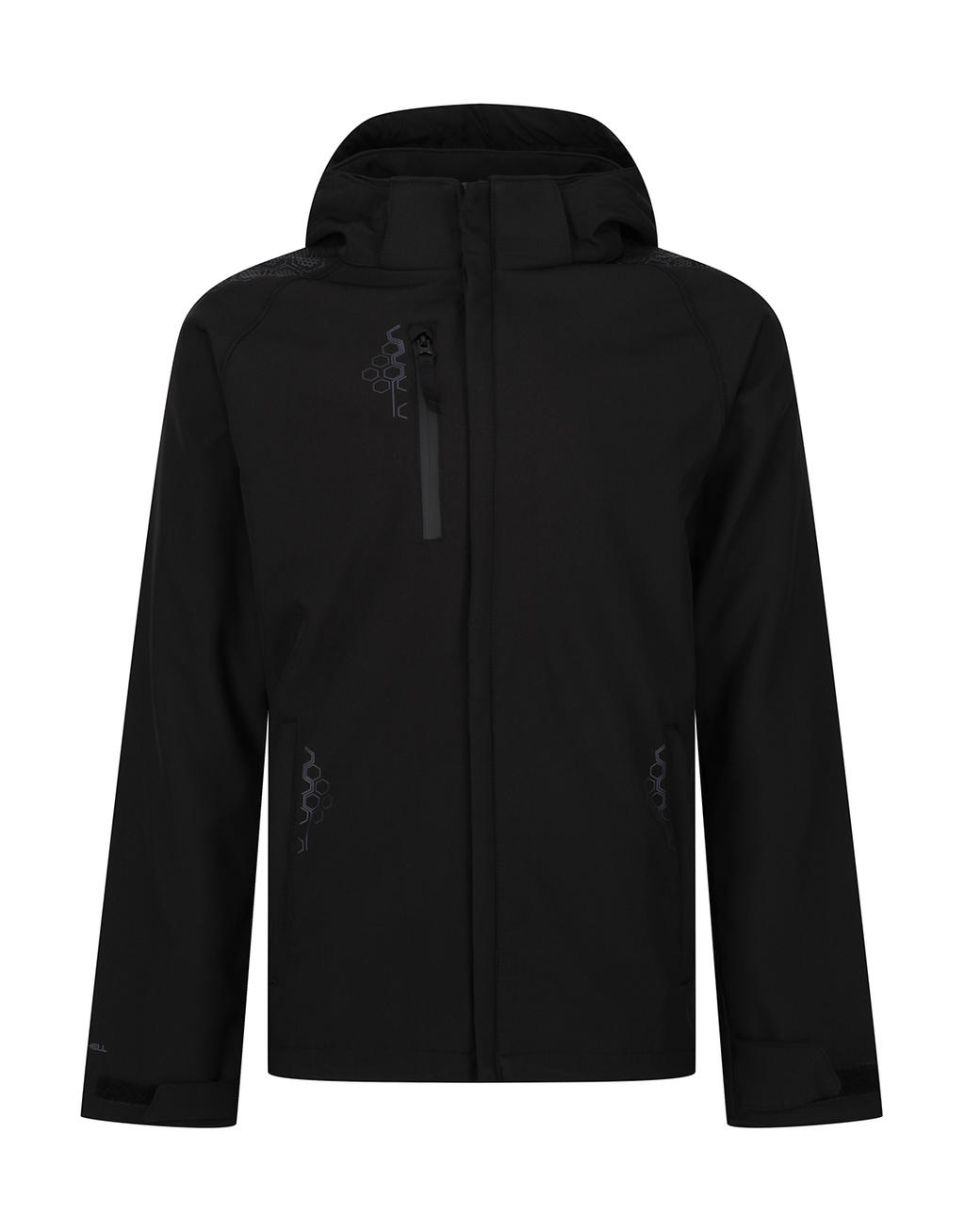  Repeller Lined Hooded Softshell in Farbe Black