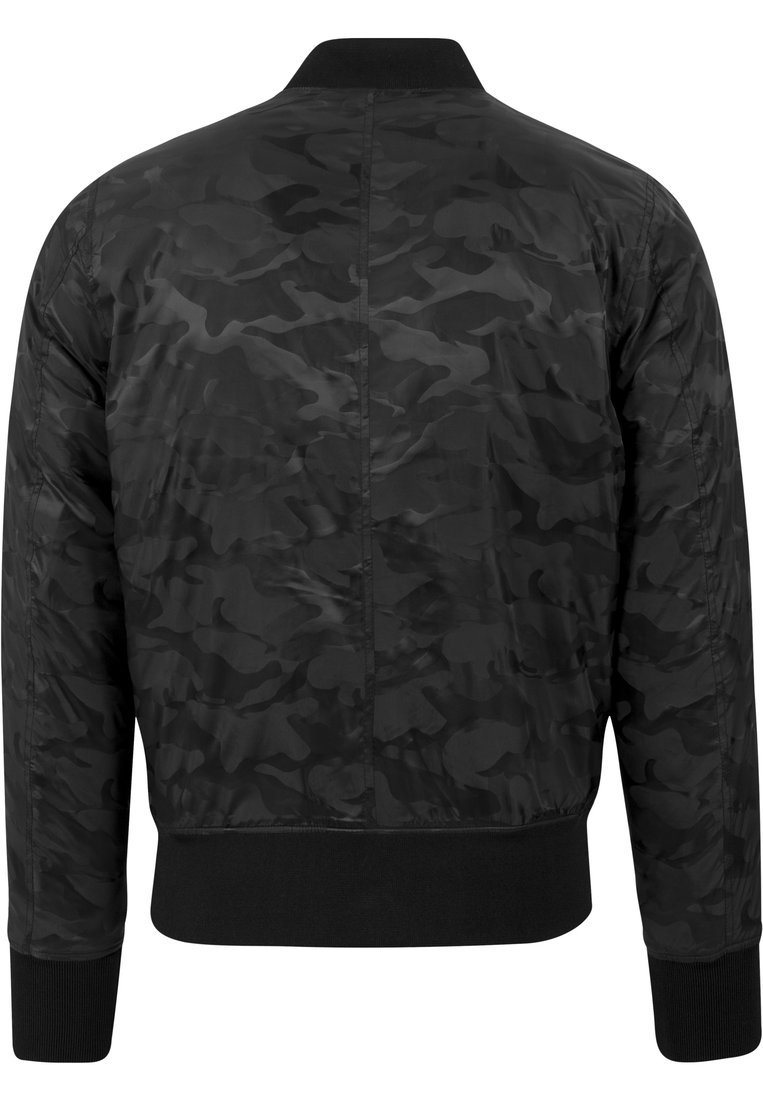 Bomber Jacken Tonal Camo Bomber Jacket in Farbe black